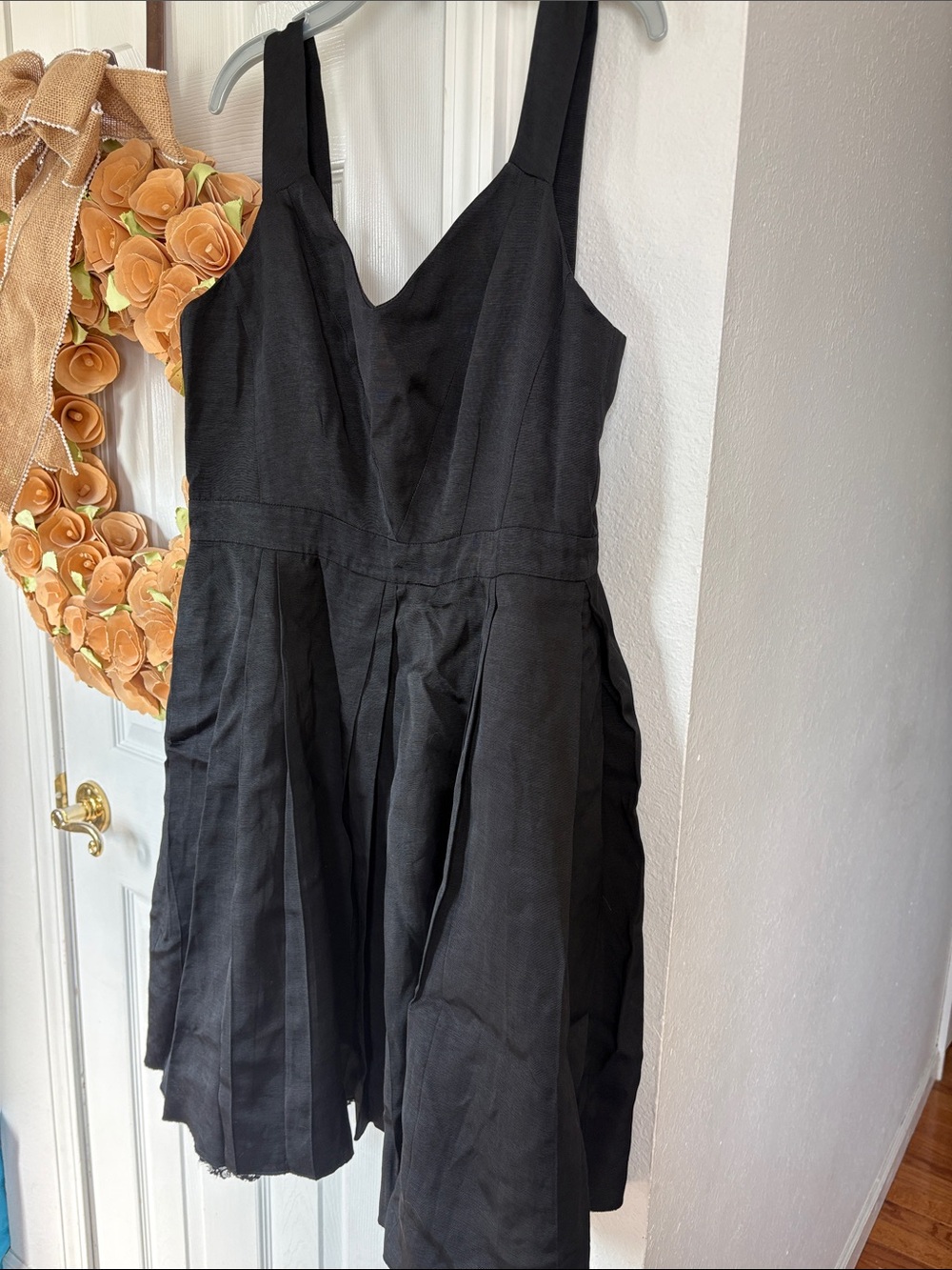 Saks Fifth avenue black cocktail dress sz‎ 8